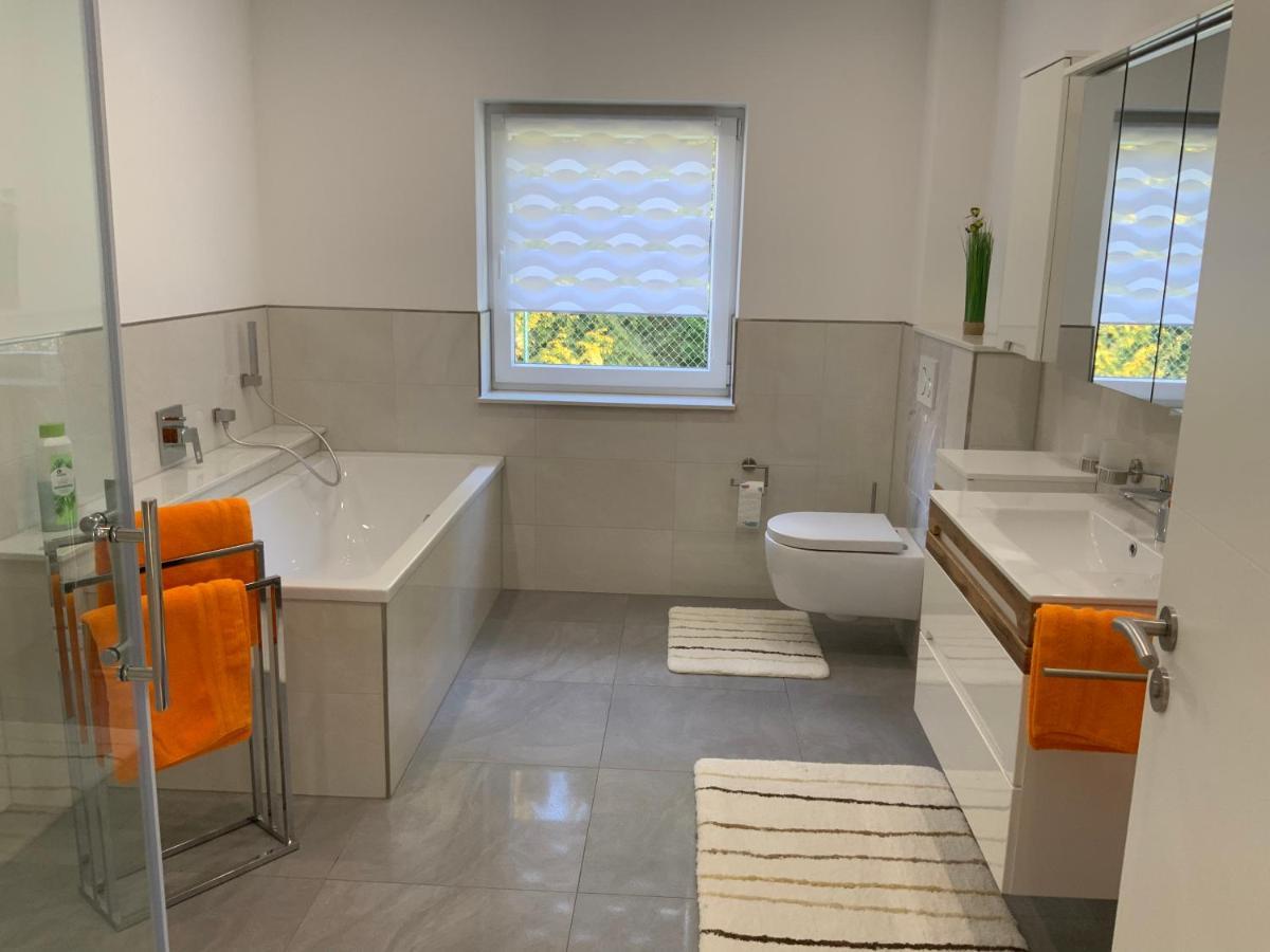 Ferienhaus Lubke Villa Mühlhausen Exteriör bild